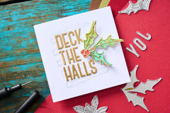 Thinlits Die by Tim Holtz - Vault Seasonal Sketch