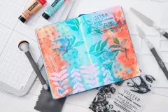 Sizzix - Clear Stamps with Stencil by Cat Kerr - The Visiter