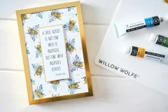 Sizzix - Clear Stamps by Willow Wolfe - Flowers and Creatures