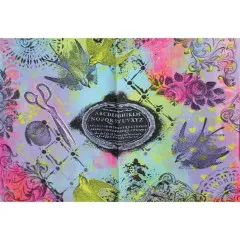 Sizzix - Clear Stamps with Stencil by Mark Montano - Stitches