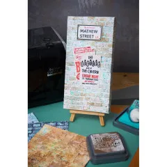 3D Texture Fades Embossing Folder by Tim Holtz - Brickwork Large