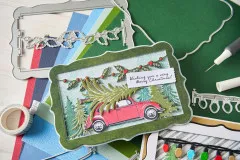 Framelits Die Set with Stamps by 49 and Market - Journey Home