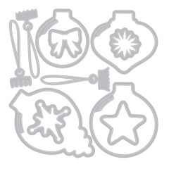 Framelits Die Set with Stamps by 49 and Market - Baubles