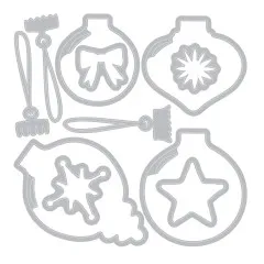 Framelits Die Set with Stamps by 49 and Market - Baubles