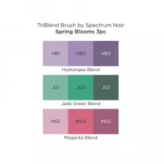 Spectrum Noir Triblend Brush Pen Set - Spring Blooms