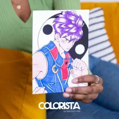 Colorista Colouring Kit - Heroes of Manga