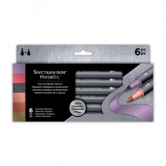 Spectrum Noir Metallic Marker Set - Antique Elements