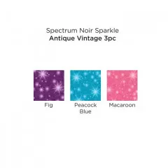 Spectrum Noir Sparkle Set - Antique Vintage