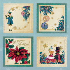 Twelve Days of Christmas 8x8 Topper Pad