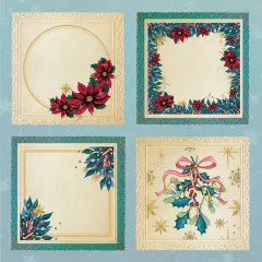 Twelve Days of Christmas 8x8 Topper Pad