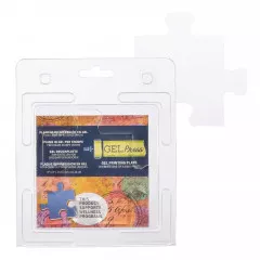 Gel Press Druckplatte - Puzzle