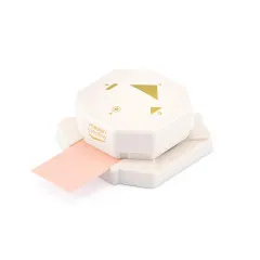 Vaessen Creative - 4-in-1 Eckenstanzer - Retro Etiketten