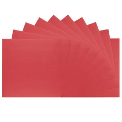 Florence - 30,5x30,5 cm Leinenkarton - Poppy