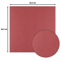 Florence - 30,5x30,5 cm Leinenkarton - Cassis