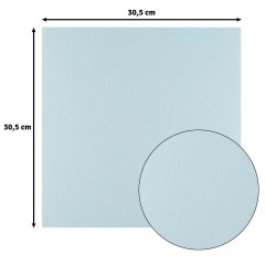 Florence - 30,5x30,5 cm Leinenkarton - Glacier