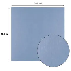 Florence - 30,5x30,5 cm Leinenkarton - Steel