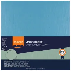 Florence - 30,5x30,5 cm Leinenkarton - Mountain Lake