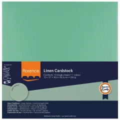 Florence - 30,5x30,5 cm Leinenkarton - Holly