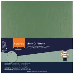 Florence - 30,5x30,5 cm Leinenkarton - Pine