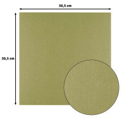 Florence - 30,5x30,5 cm Leinenkarton - Acacia