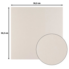 Florence - 30,5x30,5 cm Leinenkarton - Cool Grey