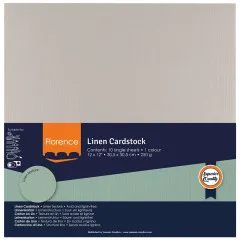 Florence - 30,5x30,5 cm Leinenkarton - Rhino