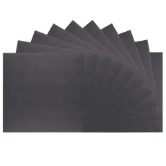 Florence - 30,5x30,5 cm Leinenkarton - Black