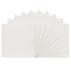 Florence - 30,5x30,5 cm Leinenkarton - Off-White