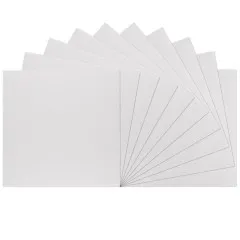 Florence - 30,5x30,5 cm Leinenkarton - Ivory