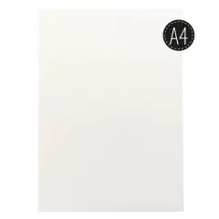 Florence - A4 Aquarellpapier Glatt - Off-White