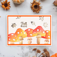 Vaessen Creative - Stanzschablone - Build a Mushroom