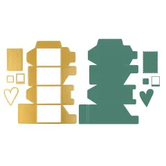 Vaessen Creative - Stempel & Stanzschablonen - A4 Blind Box