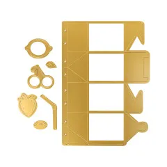 Vaessen Creative - Stempel & Stanzschablonen - A4 Milk Box
