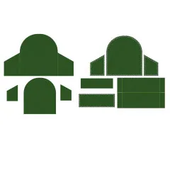 Vaessen Creative - Stanzschablone - Jolly Mail Collection - Displayschachtel