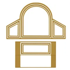 Vaessen Creative - Stanzschablone - Jolly Mail Collection - Displayschachtel