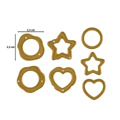 Vaessen Creative - Stanzschablone - Jolly Mail Collection - Papiersiegel