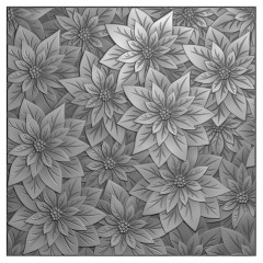 Vaessen Creative - Embossing Folder - Jolly Mail Collection - Weihnachtsrose