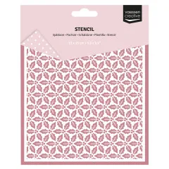 Vaessen Creative - Schablone - Jolly Mail Collection - Stechpalme