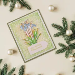 Vaessen Creative - Clear Stamps - Jolly Mail Collection - Joy To All