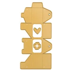 Vaessen Creative - Stanzschablone - Geschenkbox