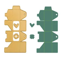 Vaessen Creative - Stanzschablone - Geschenkbox