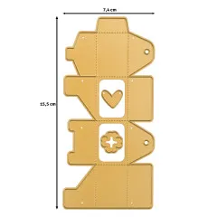 Vaessen Creative - Stanzschablone - Geschenkbox