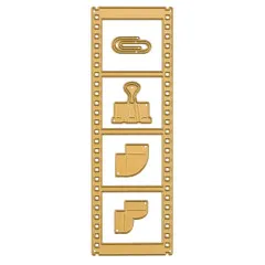 Vaessen Creative - Stanzschablone - Vintage-Filmstreifen