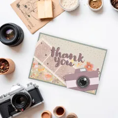 Vaessen Creative - Stanzschablone - Vintage-Filmstreifen