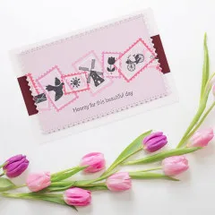 Vaessen Creative - Stanzschablone - Briefmarken