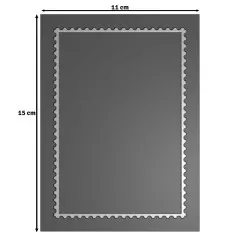 Vaessen Creative - Embossing Folder - Briefmarke