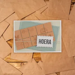 Vaessen Creative - Embossing Folder - Briefmarke