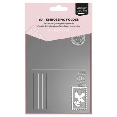 Vaessen Creative - Embossing Folder - Postkarte