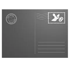 Vaessen Creative - Embossing Folder - Postkarte