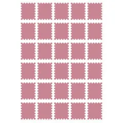 Vaessen Creative - Schablone - Briefmarken